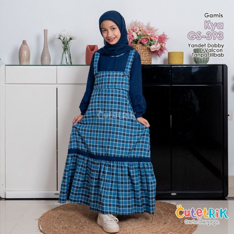 Gamis anak cutetrik / gamis Kya cutetrik