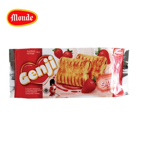 

Monde Genji Soft Pie selai Strawberry 85gr