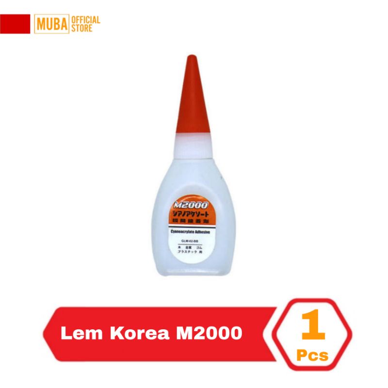 

Lem Korea M2000 - Lem Super Glue - Lem power glue - Lem Setan - Glue M2000