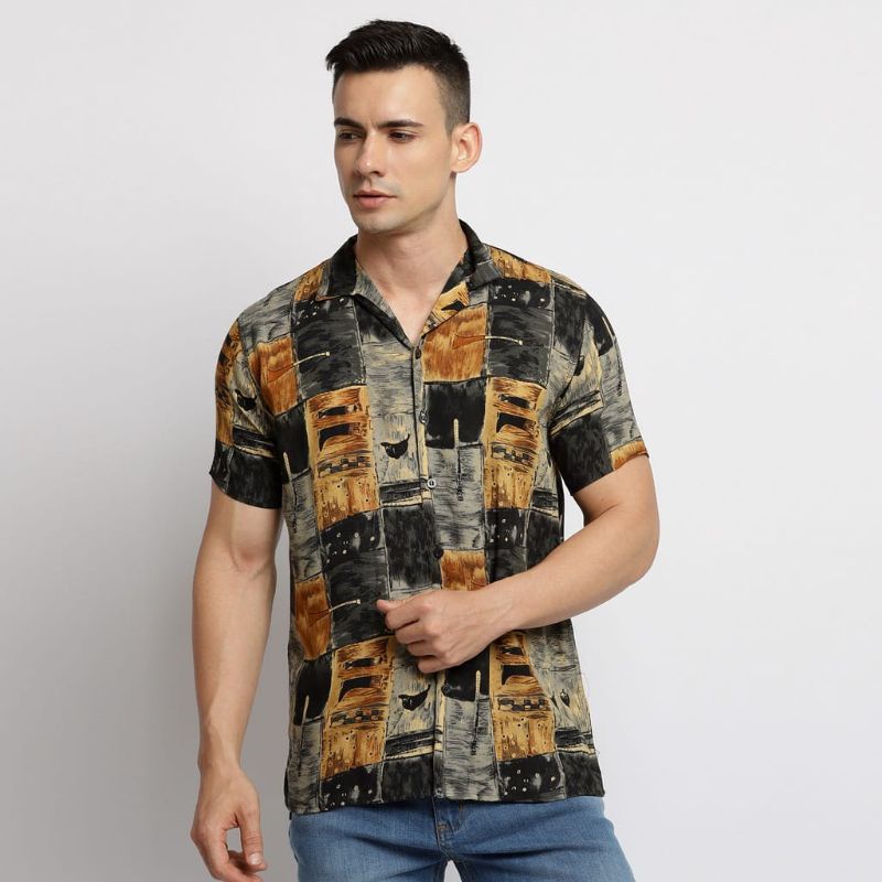 TERBARU KEMEJA MOTIF PRIA DEWASA / HEM PRIA CASUAL MOTIF / KEMEJA HAWAI KEMEJA SANTAI TERBARU 2023