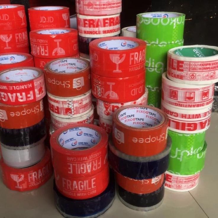 Super Peminat LAKBAN KILOAN BENING LAKBAN COKELAT LAKBAN COKLAT lakban printing lakban rijek