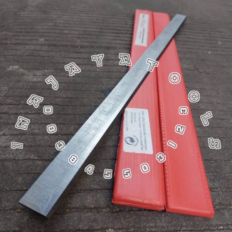 TCT NOVA GOLD 610 Pisau planer TCT 61cm Mata Planer Jointer Pisau Mesin Serut Kayu 610 x 30 x 3mm