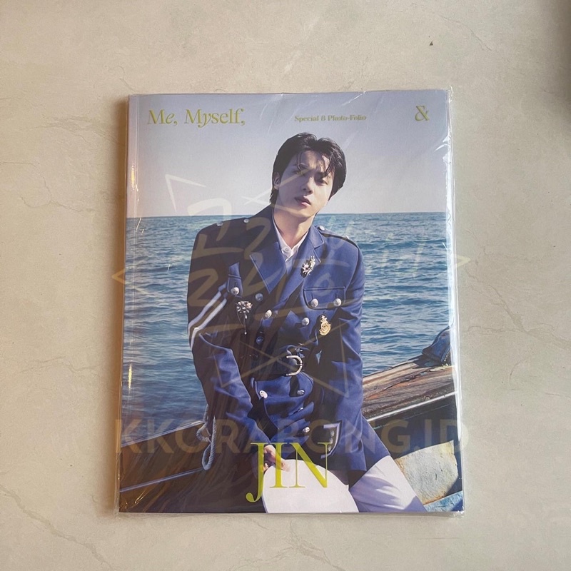 [ORDER] BTS Me, Myself, &amp; Jin “Sea of JIN Island” Special 8 Photo-Folio Photobook
