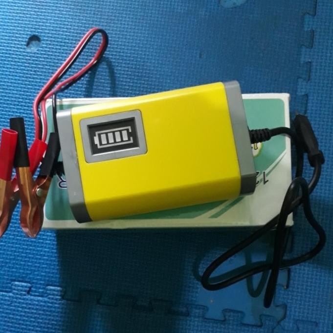 TERBAIK Charger Aki Motor Mobil Casan Carger Cas 2A 12V 2981 ⇗