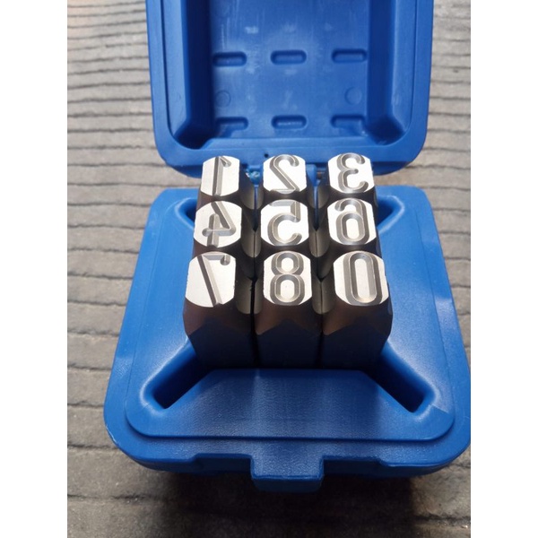 

MASUS 16mm Alat ketok angka 1- 9 stamp pucnh made in Germany