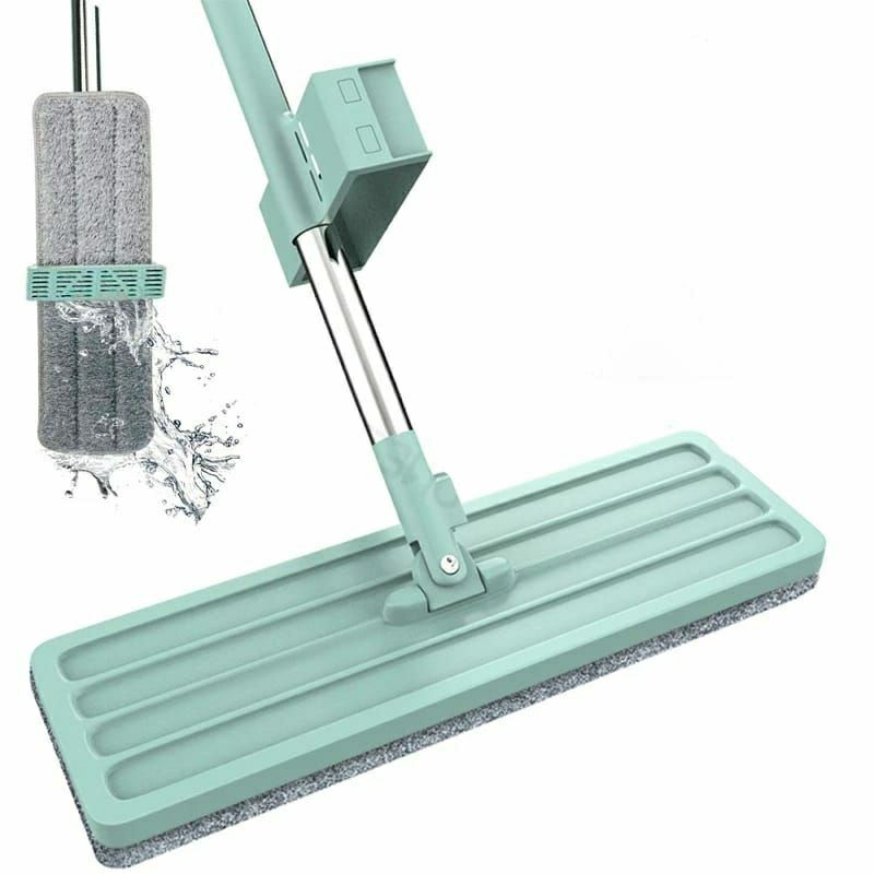 Alat pel lantai tarik flat mop serbaguna