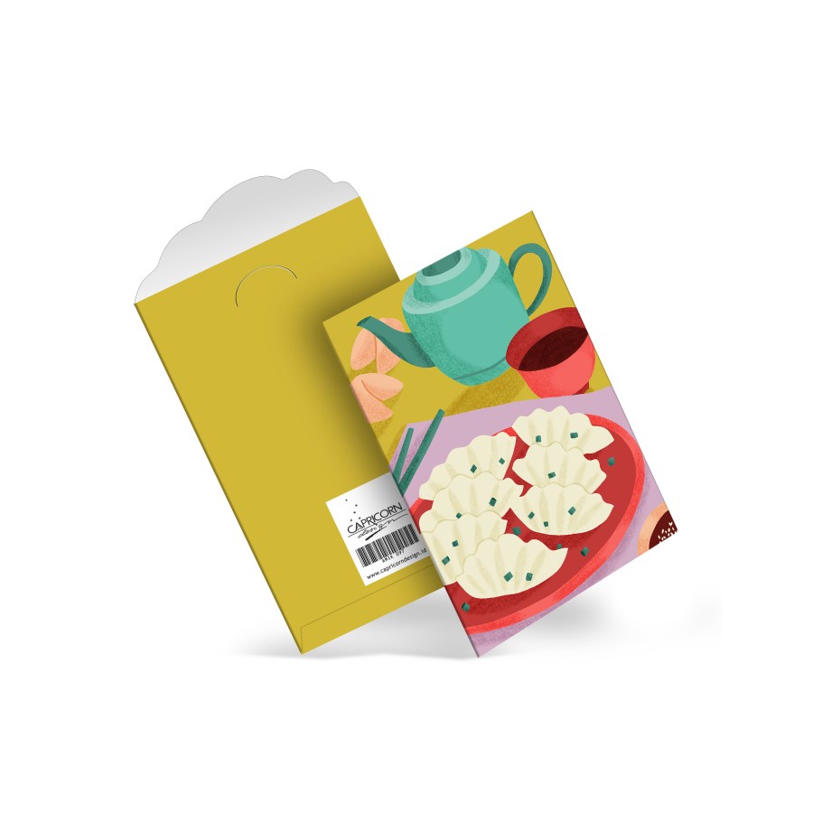 

Capricorn Design Amplop Imlek / Chinese New Year Envelope AMIK097 Isi 5