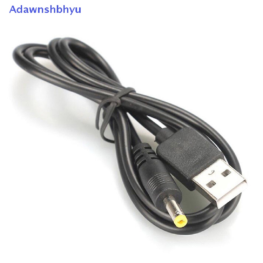 Adhyu USB Port to 2.5 3.5 4.0 5.5mm 5V DC Barrel Jack Kabel Listrik Cord Connector Black ID