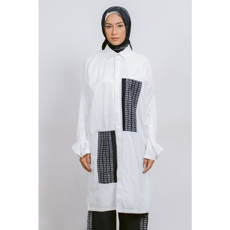 SHIROSHIMA Magani Tunic White