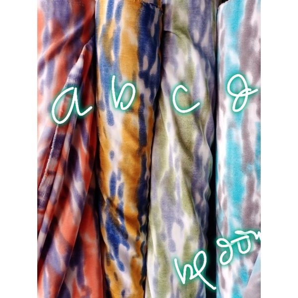 Kain wolfis motif tiedye