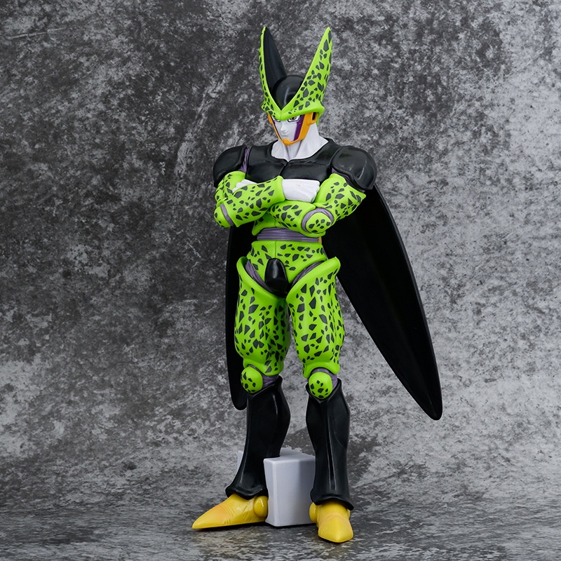 32cm Dragon Ball Anime Figure Bola Naga Perfect Cell Besar Action Figure Pvc Model Koleksi Patung Mainan Untuk Hadiah Anak