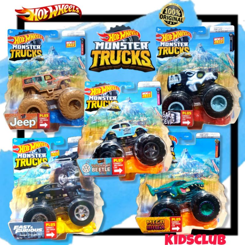 Hotwheels Monster Truck Seri M.Seri Terbaru Original.Mainan Anak-anak &amp; Koleksi.Mattel