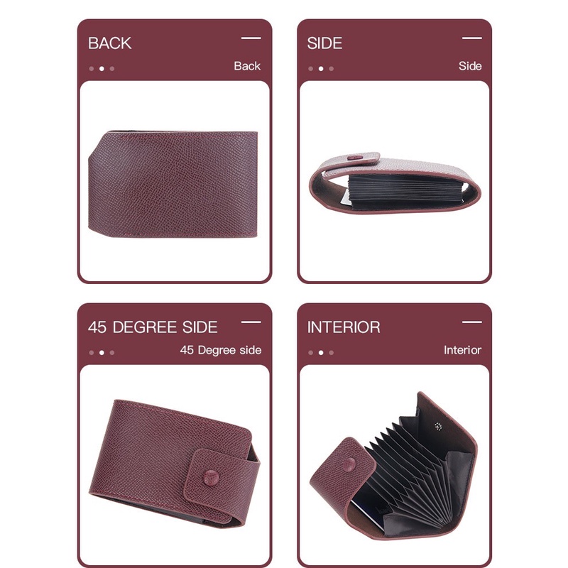 IMPOR ORIGINAL BAELLERRY K0563 DOMPET KARTU MINI KEREN MUAT BANYAK KARTU