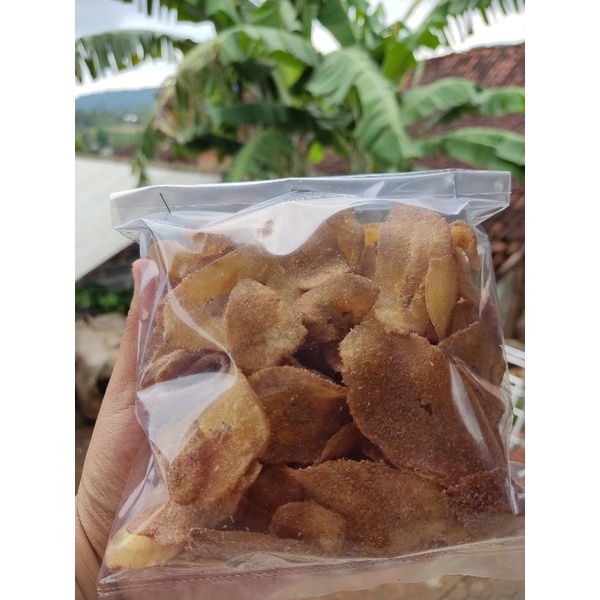 

KERIPIK PISANG KEPOK 110gr RASA COKLAT MANIS ENAK RENYAH GARING MURAH MERIAH