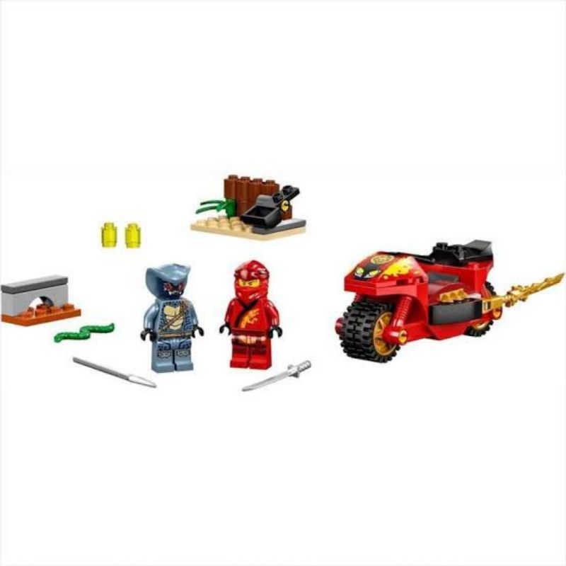 ori original lego ninjago legacy 71734 kai's blade cycle brick bricks robot balok blocks block blok bloks mainan anak laki cowok sepeda motor hadiah kado ultah boy toy toys boys gift present natal christmas set fight collection