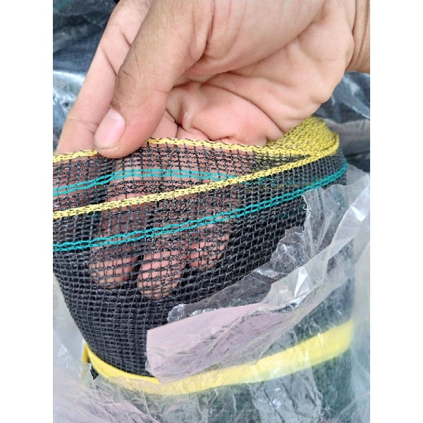 WARING HITAM 100M×1,2M