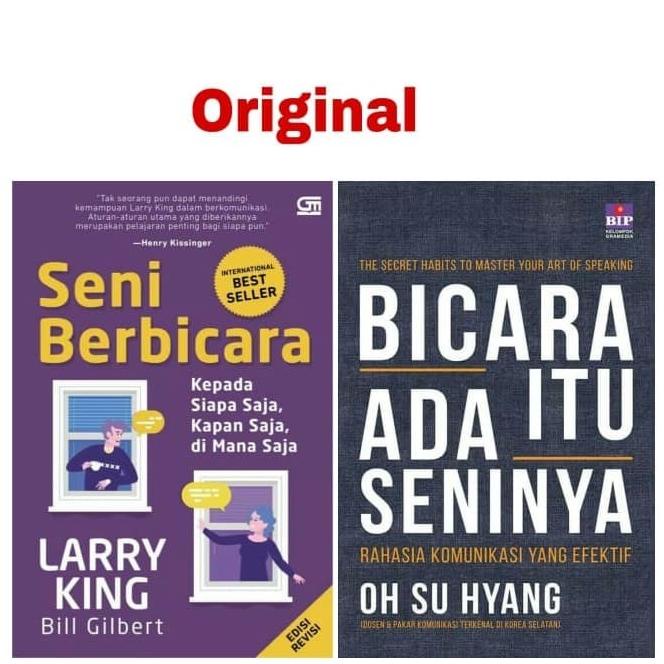 

Paket 2 Buku Seni Berbicara & Bicara Itu Ada Seninya