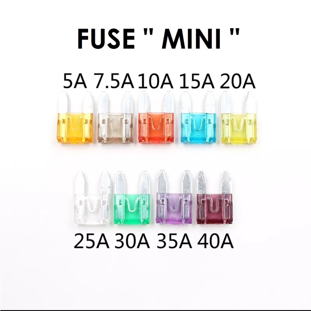 Fuse Holder / Rumah Sekering Waterproof MINI Kabel 12 AWG