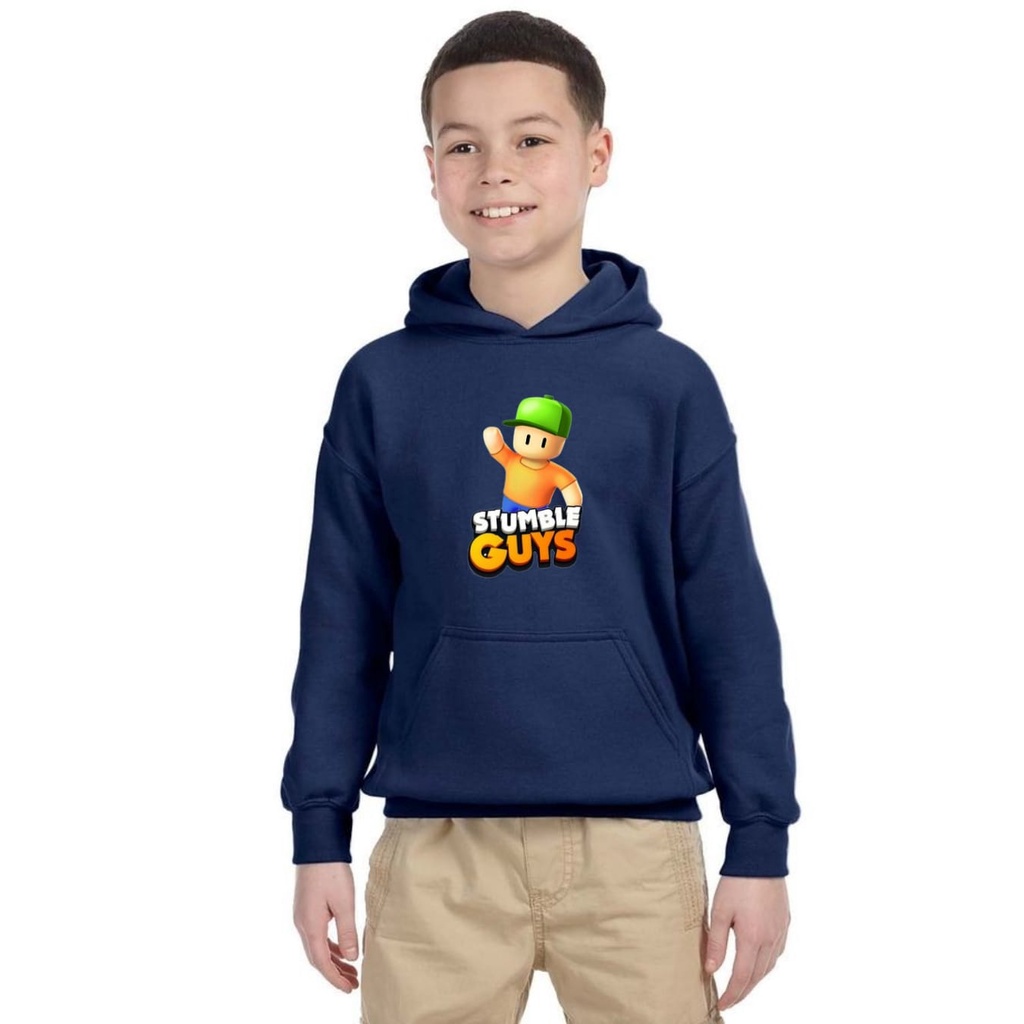 SWEATER BAJU ANAK HOODIE JAKET STUMBLE GUYS BISA COD UNTUK ANAK 2-10 TAHUN