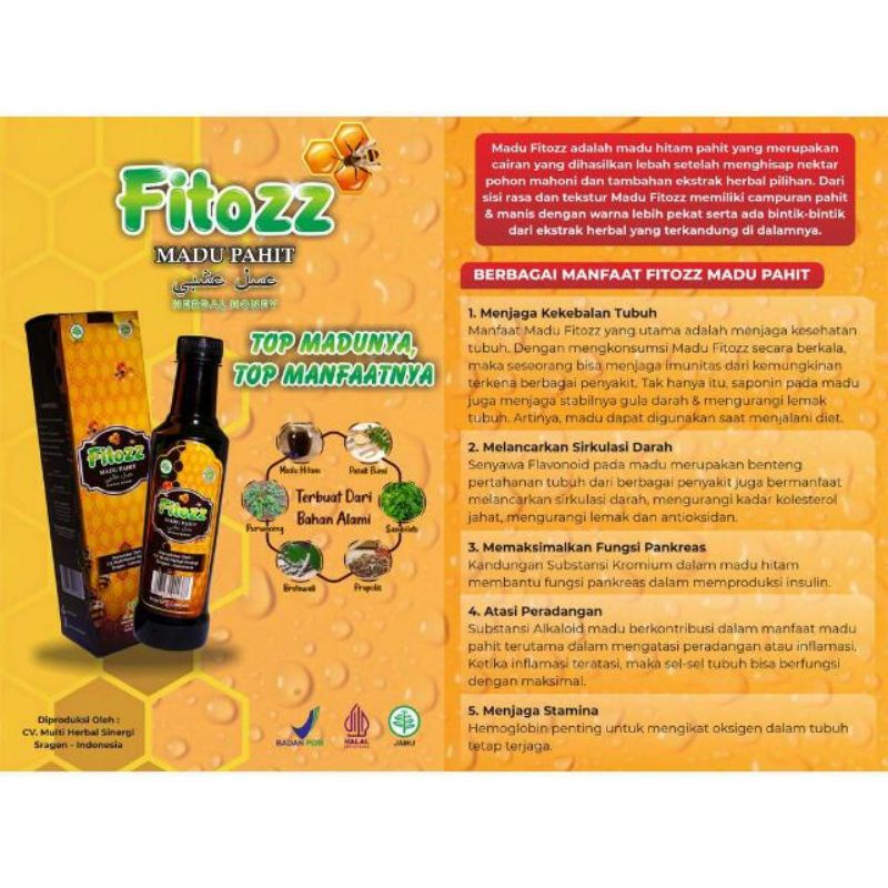 

Madu Fitozz