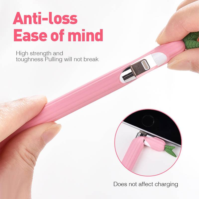 Untuk apple Pensil2 1 case cover Universal Warna-Warni Untuk IPad pencil case Non-slip Perlindungan Silikon Untuk apple Pencil1 2lengan