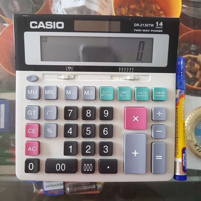 

BIG SALE Kalkulator CASIO DR-2130TW