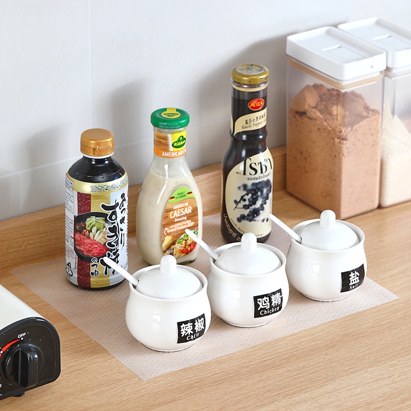 BOSJKT1496 Alas Laci Transparan Kabinet Lemari Dapur Anti Slip