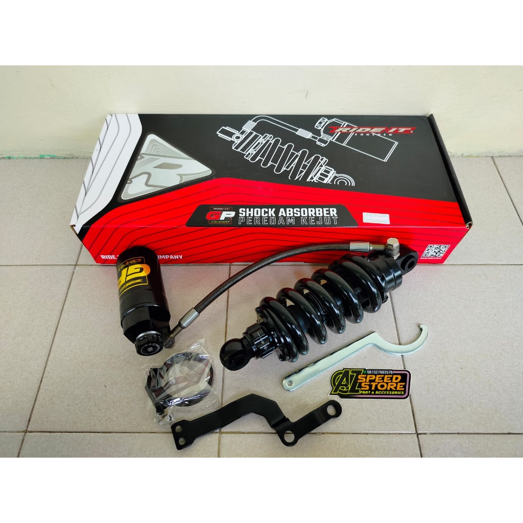 MONOSHOCK SHOCK SKOK BELAKANG RIDE IT GP SERIES TABUNG PISAH SONIC SUPRA GTR 230MM