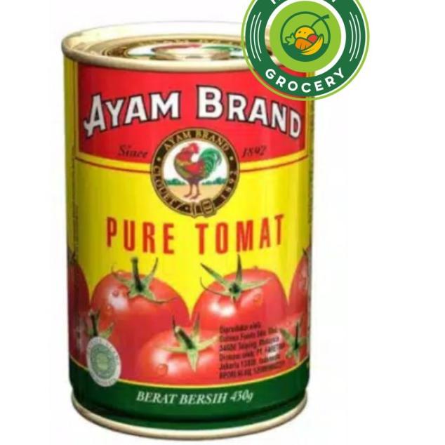 

(COD )NEW_PRODUCT Ayam Brand Pure Tomat 430gr / Puree Tomato / Pasta Tomat