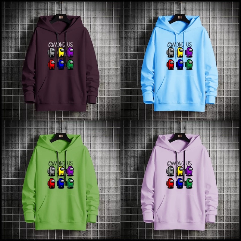 SWEATER HOODIE AMONG US PRIA HODDIE COWOK FASHION KEKINIAN PREMIUM DISTRO