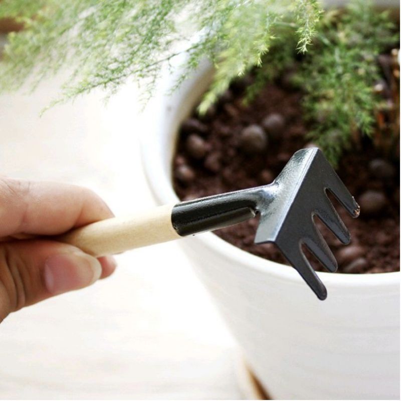 MJ88 ALAT BERKEBUN SEKOP GARUK MINI 3 IN 1 / ALAT BERKEBUN GARDEN TOOLS PERALATAN BERKEBUN SUPER MURAH