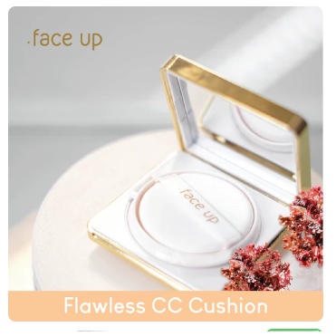 ☘️Yuri Kosmetik☘️ face up flawless cc cushion foundation