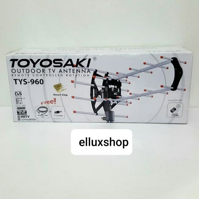 Ant Antena Tv + Remote Control Toyosaki 960