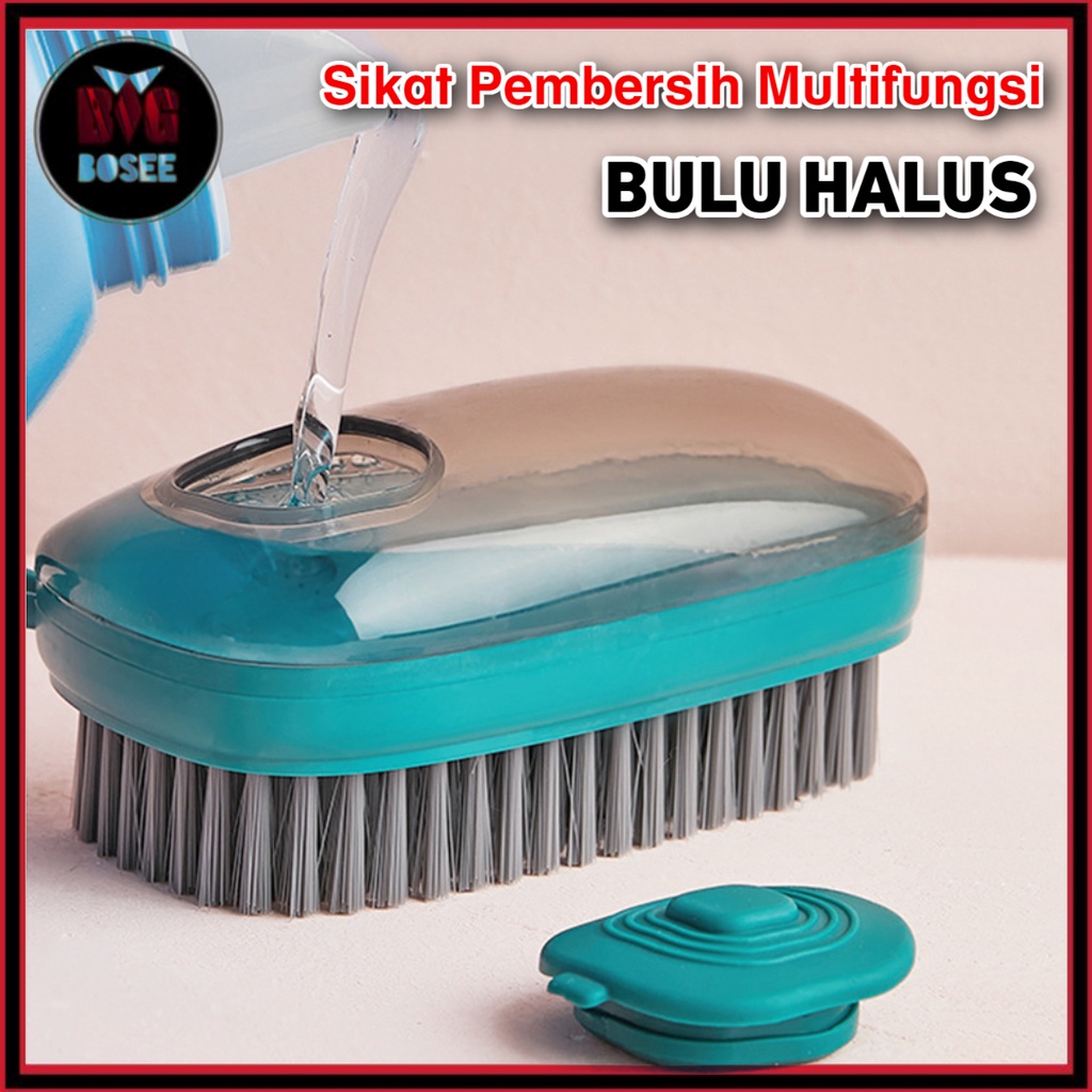 BB7 - Sikat Pembersih Multifungsi Sikat Pakaian Baju Lantai Dengan Dispenser Multifunction Dispencer Cleaning Brush