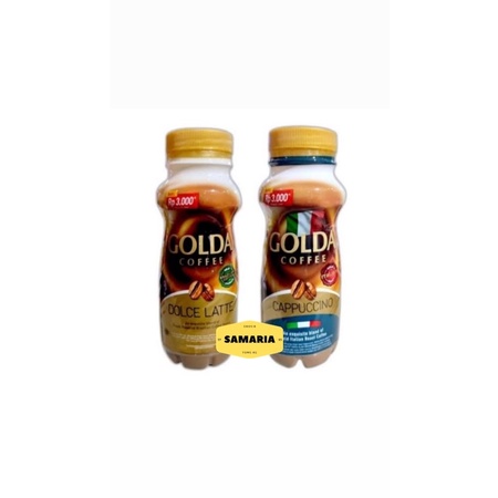 

Golda Coffee 200 ml Varian Dolce Latte dan Italian Cappuccino