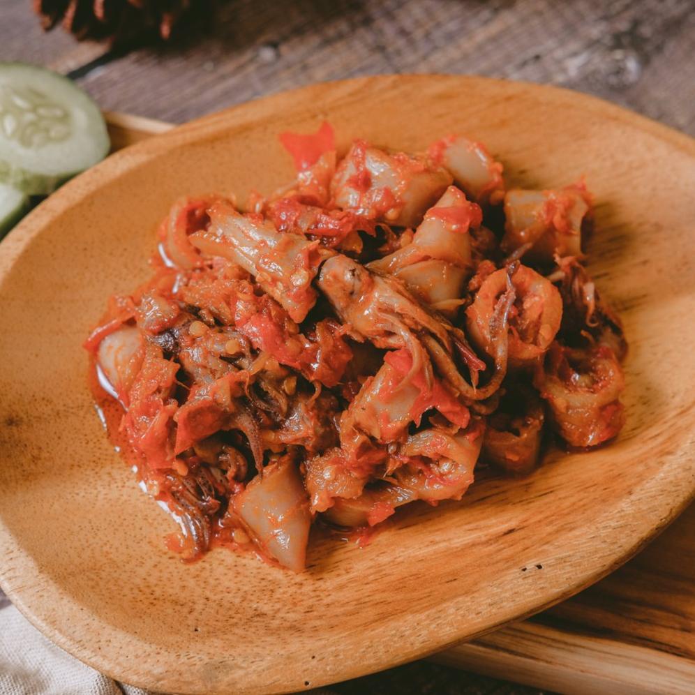 

[PRODUK MJNRU] Cumi Sambal Balado Indud 125 Gram - 250 Gram ZM0