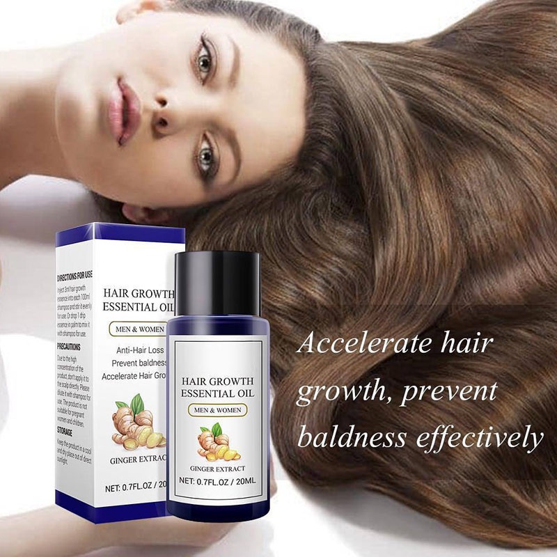 SHINE STAR - [ ORIGINAL 100% ] LANBENA HAIR GROWTH ESSENTIAL OIL / SERUM PENUMBUH RAMBUT BOTAK &amp; MENCEGAH KERONTOKKAN