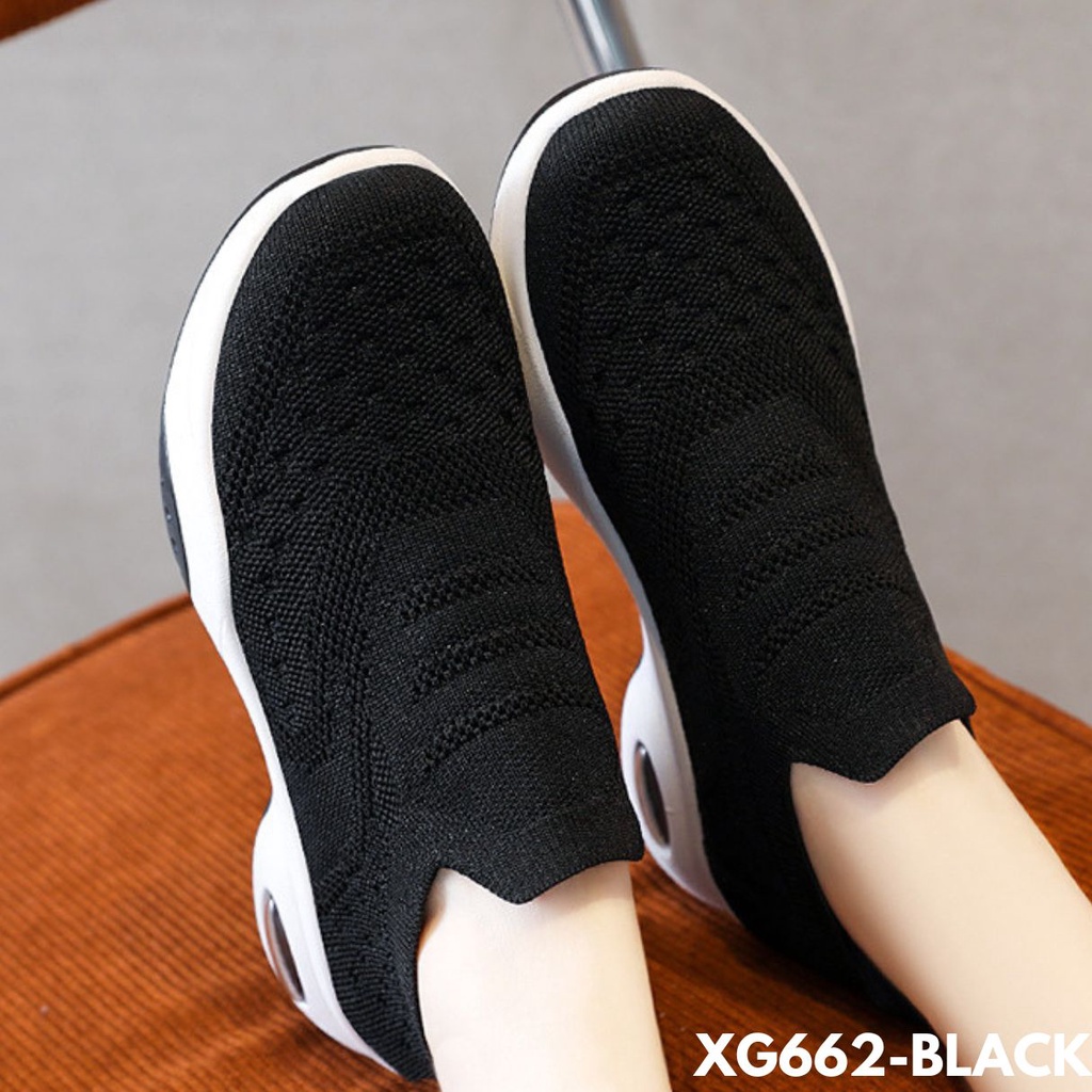 SEPATU SNEAKERS WANITA NYAMAN DIKAKI IMPORT BAHAN FLYKNIT BERKUALITAS G992