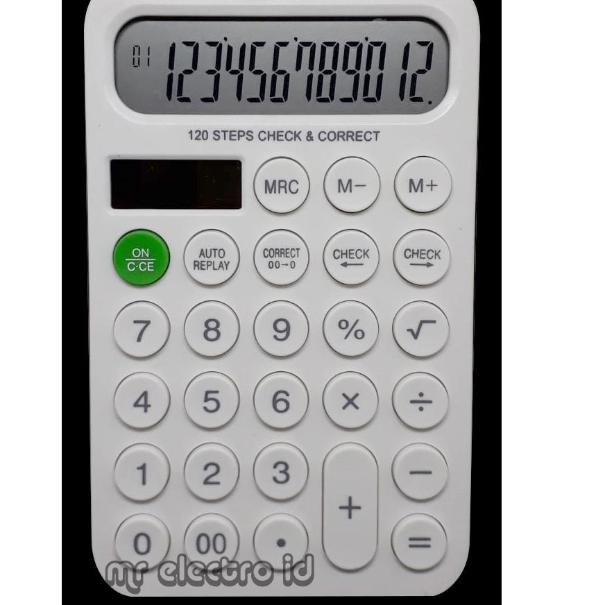 

[W-89 ㊛] KALKULATOR CITIZEN CT 6000 II - 12 DIGIT - CHECK AND CORRECT - LAYAR BESAR - KALKULATOR MEJA DAGANG-langsung kirim