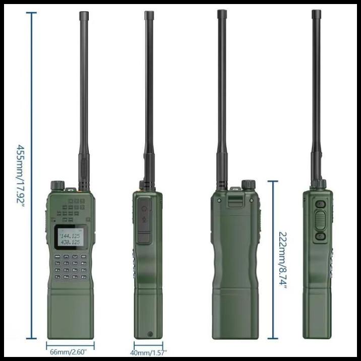 Promo Pre-Order Baofeng Ar-152 Prc Style Dual Band Uhf/Vhf