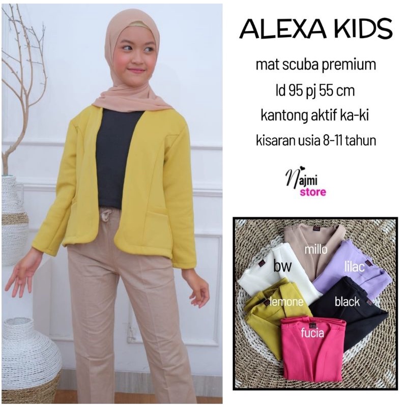 ALEXA KIDS BLAZER OUTER