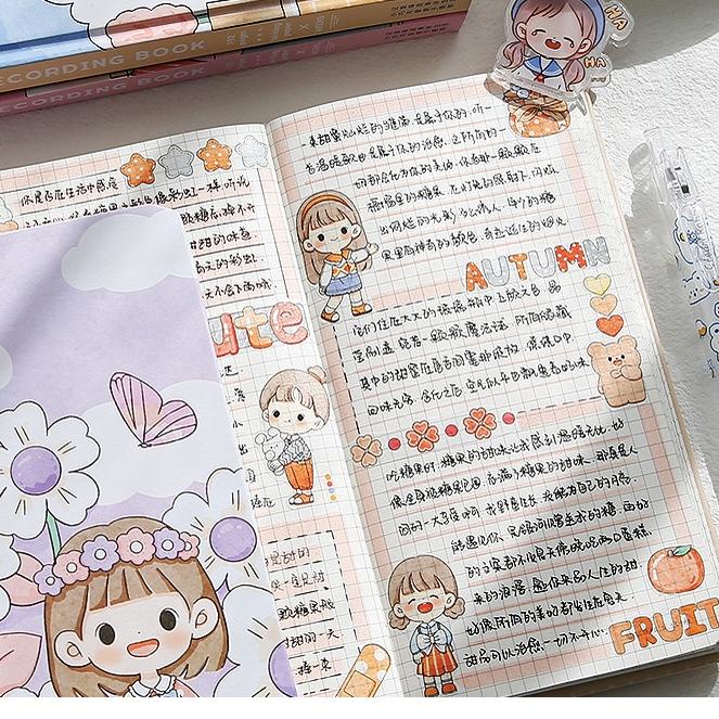 

Ayo Beli Buku Tulis Notebook Diary Buat Journaling Karakter Lovely Day TLD56,