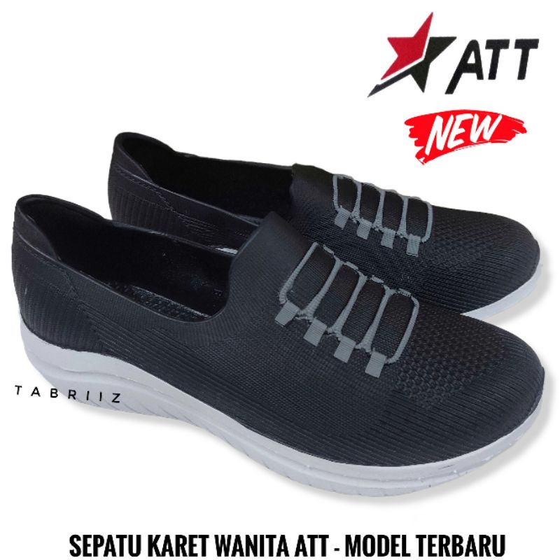 Sepatu Karet Wanita ATT Sepatu karet Jelly Wanita TERBARU - MODEL TRENDI ANTI AIR