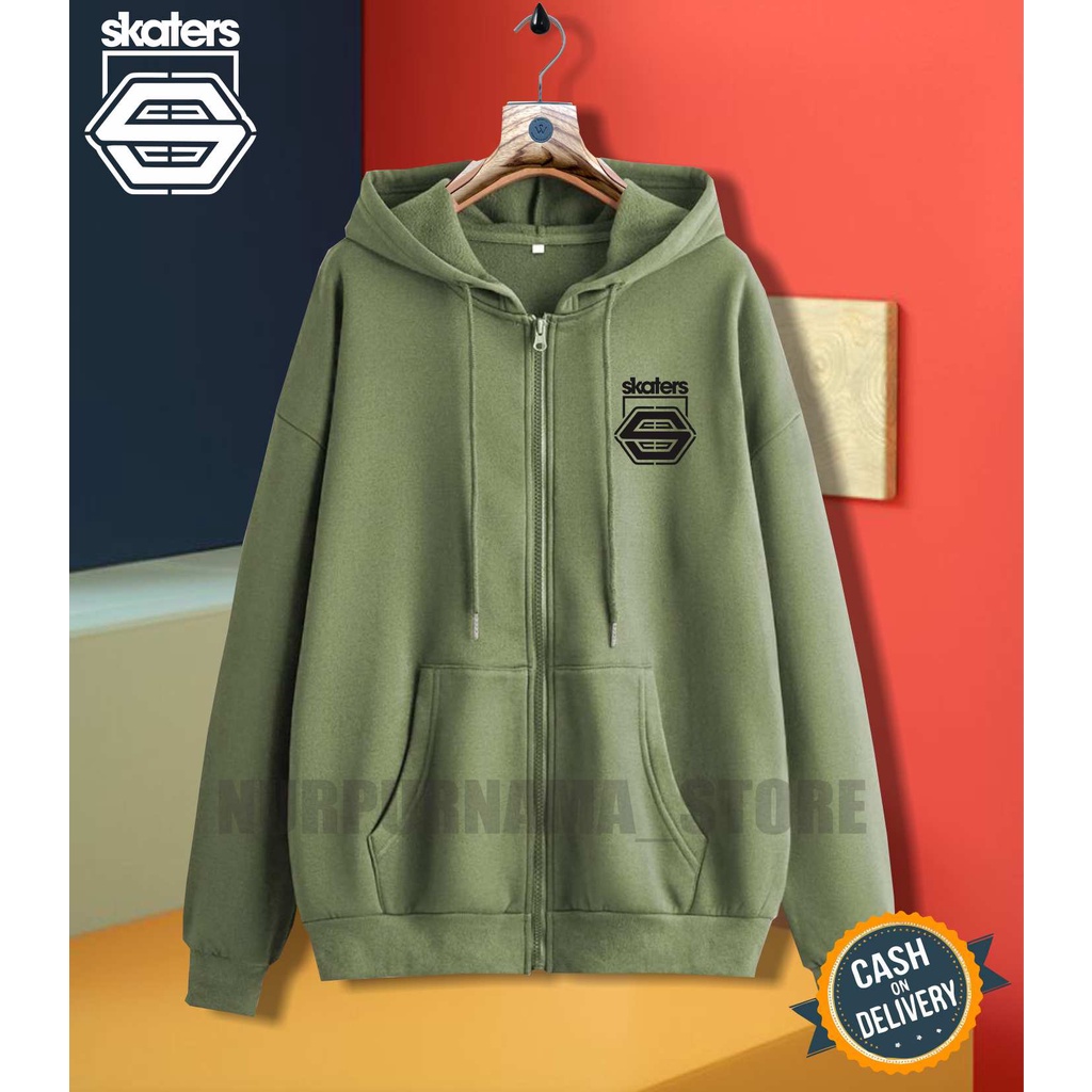 SWEATER HOODIE - Jaket Distro Zipper - Jaket Sweater Hoodie Resleting Pria SKETERS