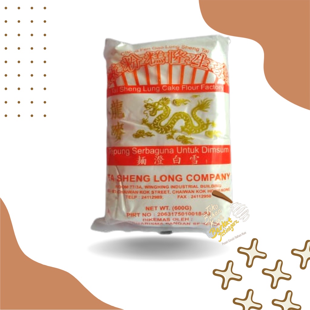 

TEPUNG TANG MIEN CAP NAGA 600GR / TEPUNG SERBAGUNA UNTUK DIMSUM