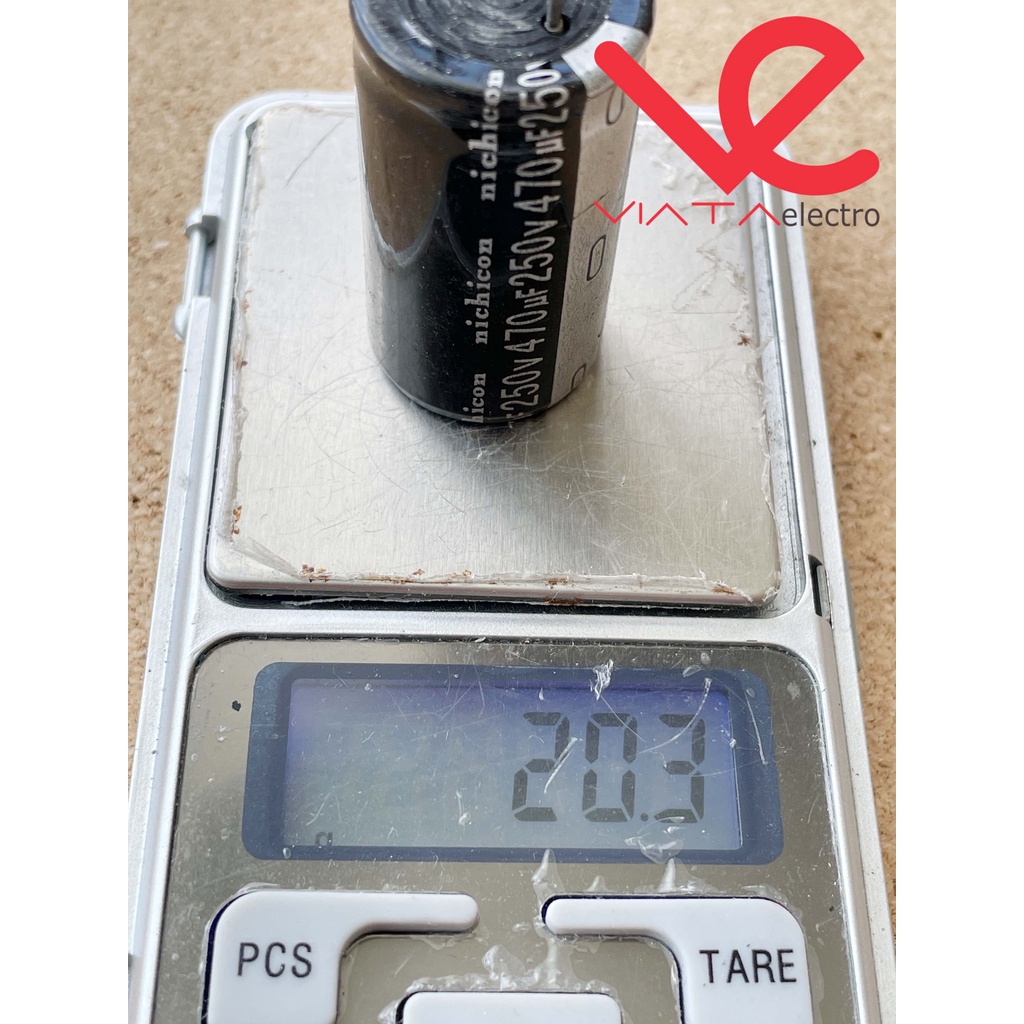 KAPASITOR ELCO 470UF 250V (1 BUAH) KAPASITOR CAPACITOR ELKO KAPASITOR 470 UF 250 V