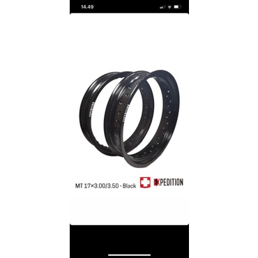 Velg expedition hitam 300 350