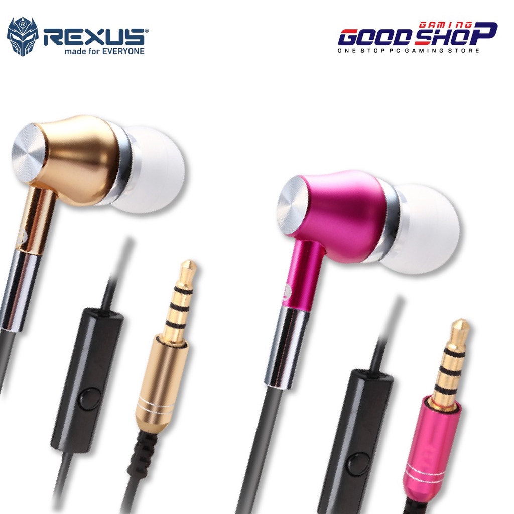 Rexus Earphone S100i - Gaming Earphone