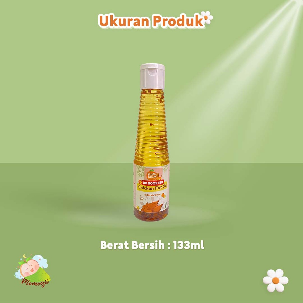 MOMOGII Plum &amp; Blum Chicken Fat Oil Beef Fat Oil Minyak Mpasi BB Booster