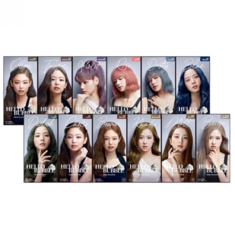 MISE EN SCENE HELLO BUBBLE HAIR COLOR